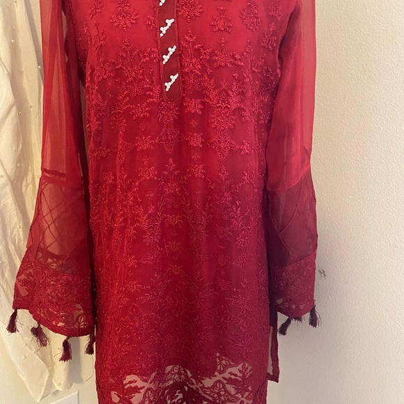 Sold Maria b chiffon fully embroidered - Picture 2 of 2